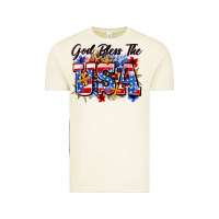 Vintage Arctic god bless the usa Vintage Tee - Zillion Design Studio