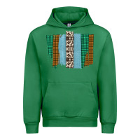 Emerald Western Farm Life Cowhide Brush Strokes Urban Hoodie - Bettercallsaul