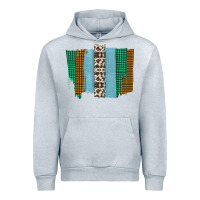 Heather Grey Western Farm Life Cowhide Brush Strokes Urban Hoodie - Bettercallsaul