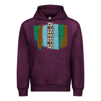 Mauve Wine Western Farm Life Cowhide Brush Strokes Urban Hoodie - Bettercallsaul