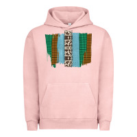 Western Farm Life Cowhide Brush Strokes Urban Hoodie | Teevron
