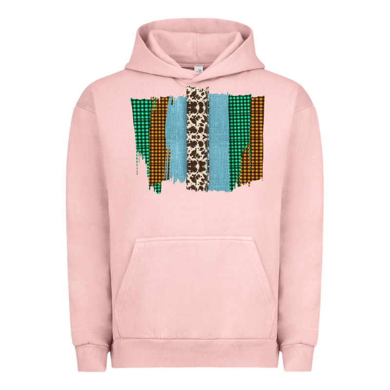 Western Farm Life Cowhide Brush Strokes Urban Hoodie by Bettercallsaul | Teevron