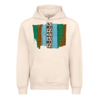 Sandshell Western Farm Life Cowhide Brush Strokes Urban Hoodie - Bettercallsaul