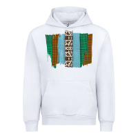 White Western Farm Life Cowhide Brush Strokes Urban Hoodie - Bettercallsaul