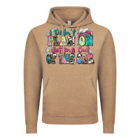 Vintage Coffee i didn't plan on getting out of the car Vintage Hoodie - Zillion Design Studio