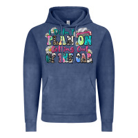 Vintage Denim i didn't plan on getting out of the car Vintage Hoodie - Zillion Design Studio