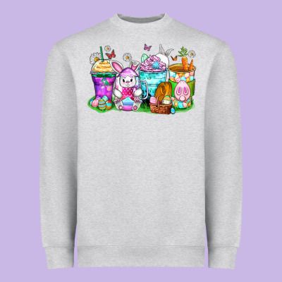 Heavyweight Sweatshirt easter coffee cups