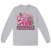 Moon Dust I Am Dreaming Of A Pink Christmas Long Sleeve Tee - FaDigitalArtStudio