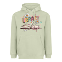 Matcha library kid Heavyweight Hoodie - MaliasSmallBusiness