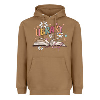 Toasted Coconut library kid Heavyweight Hoodie - MaliasSmallBusiness