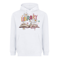 White library kid Heavyweight Hoodie - MaliasSmallBusiness