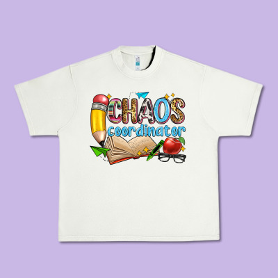 Chaos Coordinator Urban Heavy Tee Designed By Zillion Design Studio
