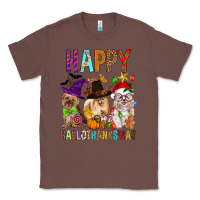 Chestnut Happy hallothankmas dog Classic Tee - FaDigitalArtStudio