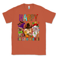 Copper Happy hallothankmas dog Classic Tee - FaDigitalArtStudio