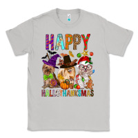 Moon Dust Happy hallothankmas dog Classic Tee - FaDigitalArtStudio