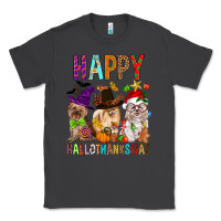 Smoke Happy hallothankmas dog Classic Tee - FaDigitalArtStudio
