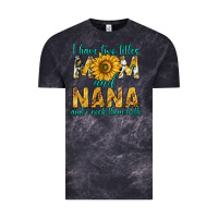 Cloud Black i have two titles mom and nana and i rock them bot Vintage Tee - texasbilliewilder