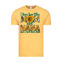 Vintage Mustard i have two titles mom and nana and i rock them bot Vintage Tee - texasbilliewilder