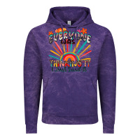 Cloud Purple everyone was thinking it i just said it Vintage Hoodie - Zillion Design Studio