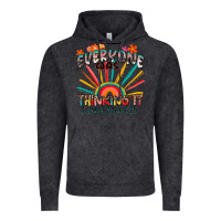 Vintage Black everyone was thinking it i just said it Vintage Hoodie - Zillion Design Studio