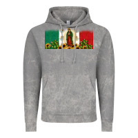 Cloud Rock lady of guadalupe mexican flag Vintage Hoodie - JahusDesignShop