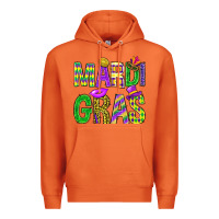 Carrot Mardi gras carnaval mask digital paper, Premium Hoodie - BundleAndBundleShop