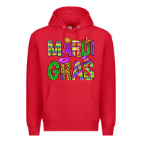 Red Mardi gras carnaval mask digital paper, Premium Hoodie - BundleAndBundleShop