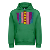 Emerald Western Farm Life Sunflower Brush Strokes Urban Hoodie - Bettercallsaul
