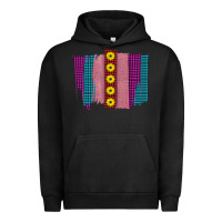 Pigment Black Western Farm Life Sunflower Brush Strokes Urban Hoodie - Bettercallsaul