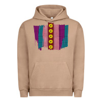 Pigment Burro Western Farm Life Sunflower Brush Strokes Urban Hoodie - Bettercallsaul
