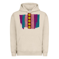 Western Farm Life Sunflower Brush Strokes Urban Hoodie | Teevron