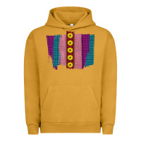 Pigment Peanut Butter Western Farm Life Sunflower Brush Strokes Urban Hoodie - Bettercallsaul