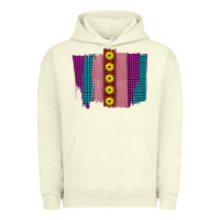 Pigment Pistachio Western Farm Life Sunflower Brush Strokes Urban Hoodie - Bettercallsaul