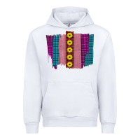 White Western Farm Life Sunflower Brush Strokes Urban Hoodie - Bettercallsaul