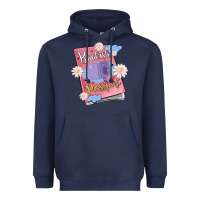 Navy bookish passport Heavyweight Hoodie - MaliasSmallBusiness