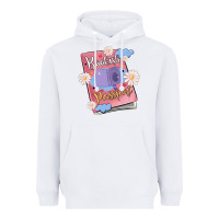 White bookish passport Heavyweight Hoodie - MaliasSmallBusiness