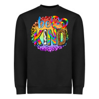 Black be kind with heart ballons Heavyweight Sweatshirt - texasbilliewilder