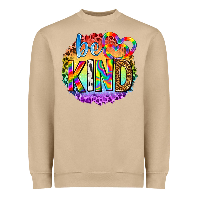 Be Kind With Heart Ballons Heavyweight Sweatshirt by texasbilliewilder | Teevron