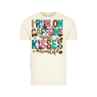 Vintage Arctic i run on caffeine and kisses mothers day Vintage Tee - texasbilliewilder