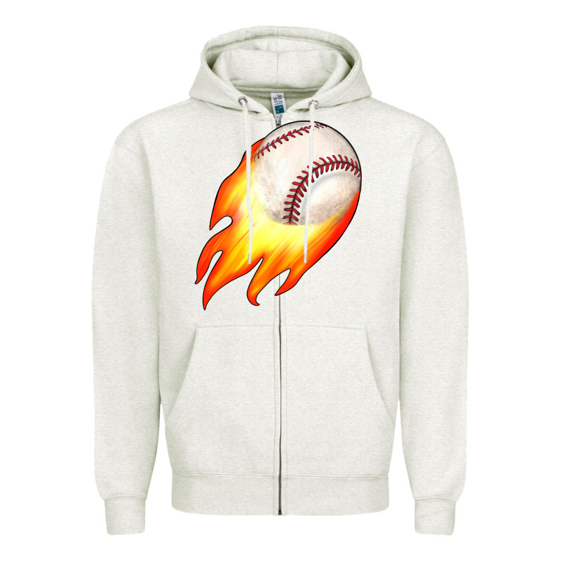 Baseball Zipper Hoodie by JahusDesignShop | Teevron
