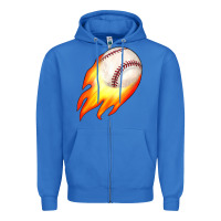 True Royal baseball Zipper Hoodie - JahusDesignShop