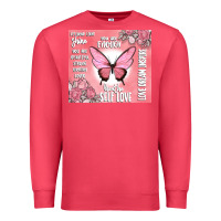 Cardinal self love Premium Sweatshirt - MaliasSmallBusiness