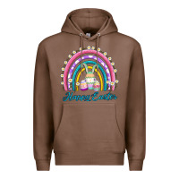 Chestnut easter egg bunny rainbow Premium Hoodie - AdoDesignShop