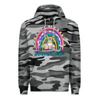 Slate Camo easter egg bunny rainbow Premium Hoodie - AdoDesignShop