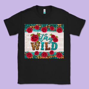 Stay Wild Classic Tee Designed By Hra Design Shop