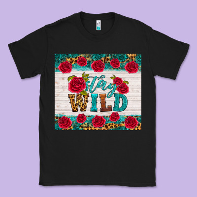 Stay Wild Classic Tee Designed By Hra Design Shop