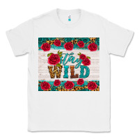 White stay wild Classic Tee - HRA Design Shop