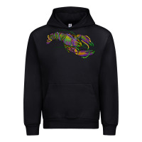 Black mardi gras lobster Urban Hoodie - RanaPortraitStore
