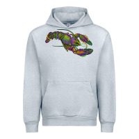Heather Grey mardi gras lobster Urban Hoodie - RanaPortraitStore