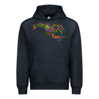 Navy mardi gras lobster Urban Hoodie - RanaPortraitStore